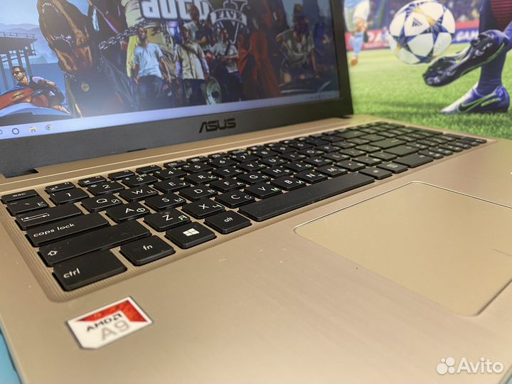 Витринный Ноутбук Asus AMD A9/8gb/SDD 256gb