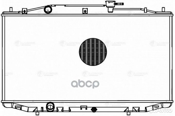 Радиатор охл. для а/м Lifan Breez (07) 1.3i/1