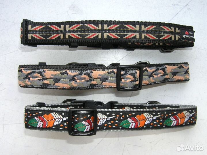 Ошейник ручной работы для собаки средних пород