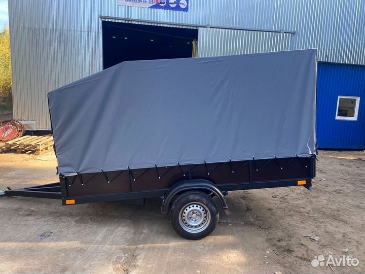 Прицеп легковой одноосный 2.5х1.5 бортовой