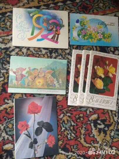 Открытки СССР, конверты