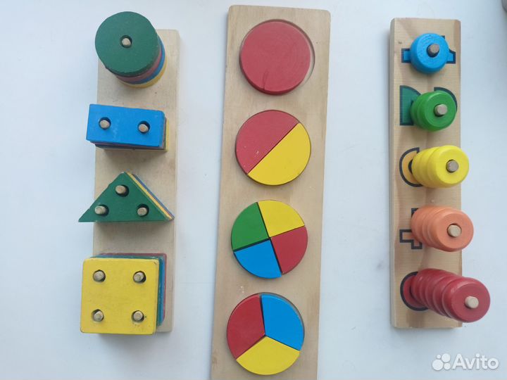 Развивающие игрушки монтессори