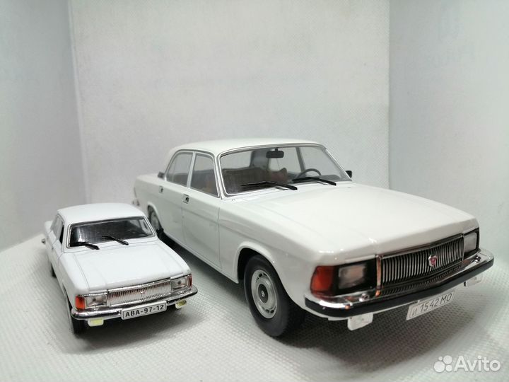 Модель газ-3102 «Волга» в масштабе 1:24