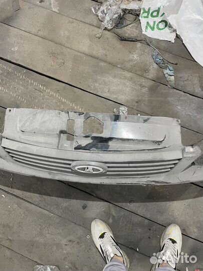 Бампер priora 1