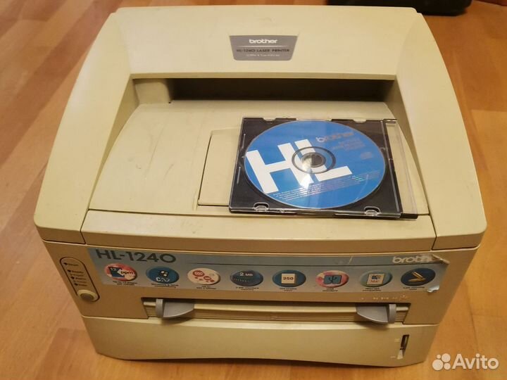 Принтер лазерный brother hl-1240