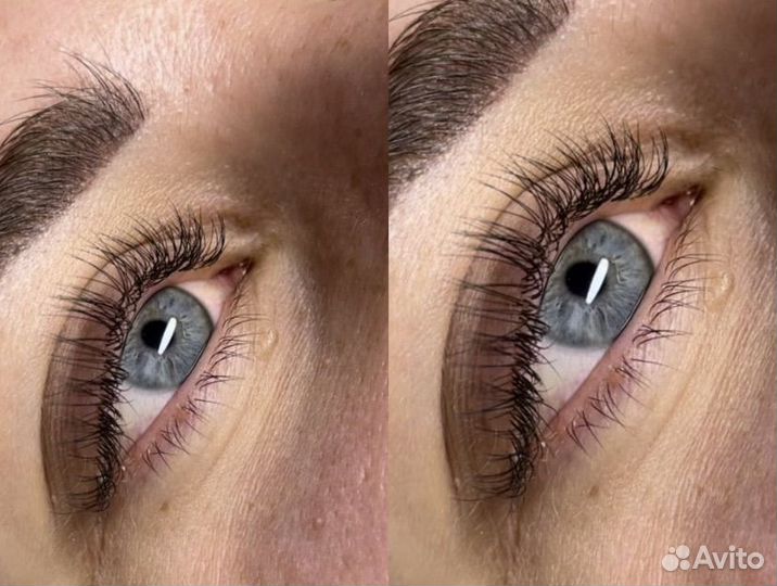 Наращивание ресниц модель