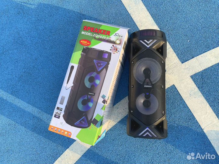 Музыкальная колонка с блютуз радио