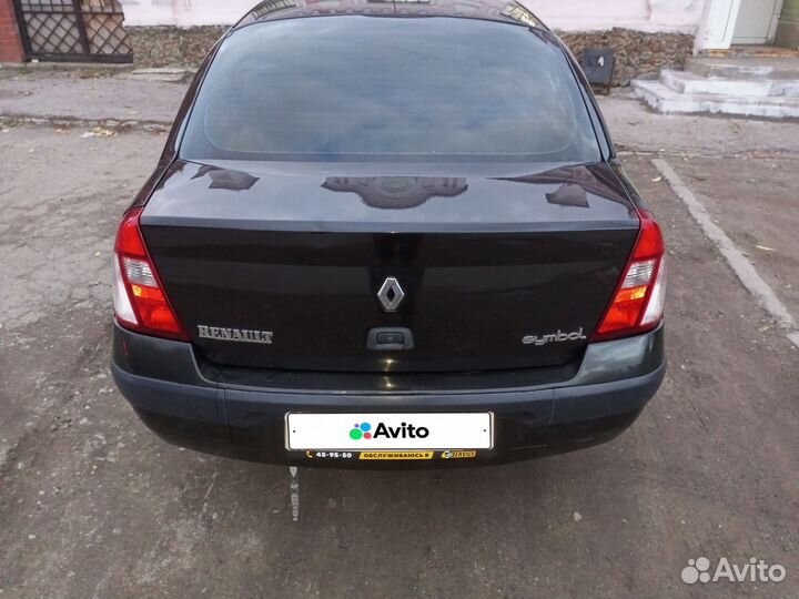 Renault Symbol 1.4 МТ, 2005, 202 000 км