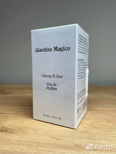 Духи Cherry & Oud Eau de Parfum Giardino Magico