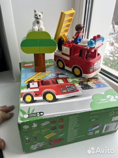 Lego duplo пожарная машина 10901