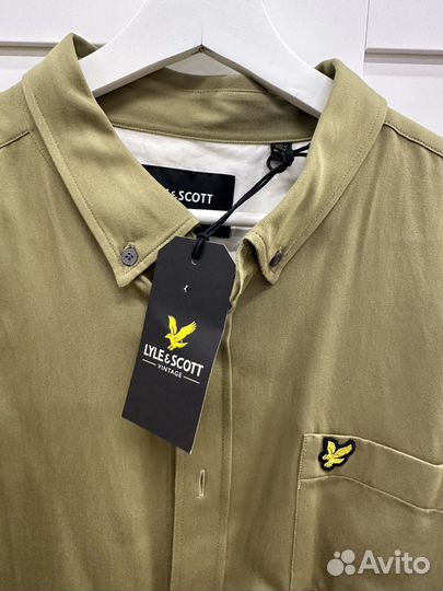 Рубашка Lyle & Scott Washed Shirt новая