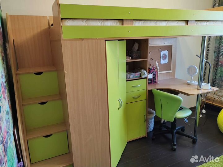 Кровать-чердак