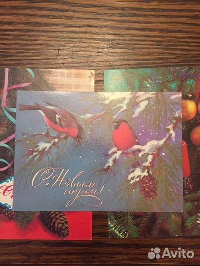 Винтаж открытки новые