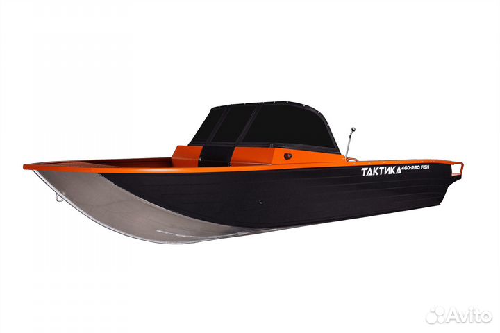 Алюминиевая лодка Тактика 460 Pro Fish