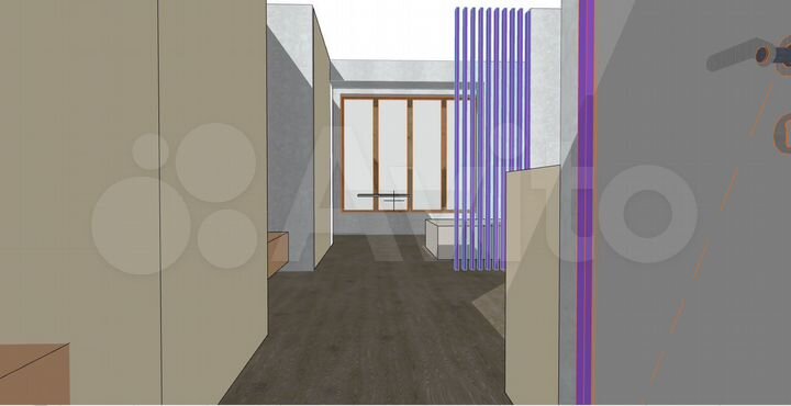 Квартира-студия, 37 м², 2/3 эт.