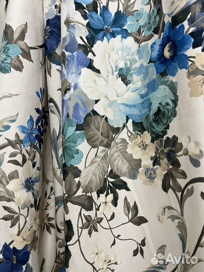 Ткань для штор принт