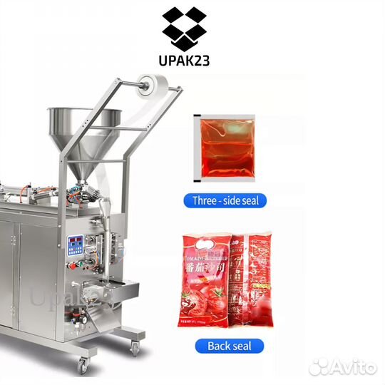 Автомат JCF для густых веществ упаковка в пакет