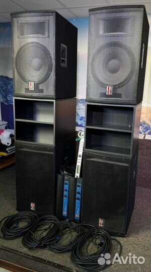 Пассивный акустический комплект, концертные колонк