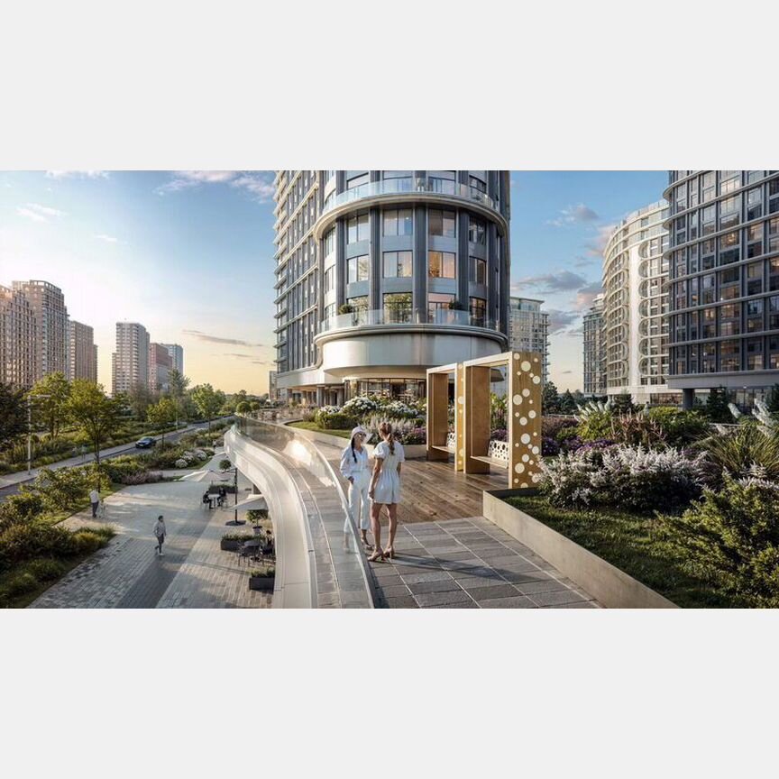 2-к. квартира, 97,6 м², 9/19 эт.