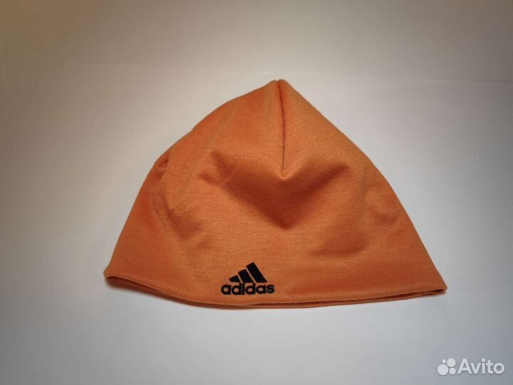 Шапка Adidas на подростка. Оранжевая