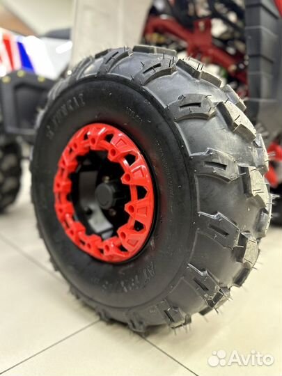 Детский квадроцикл 125 кубов Grizlik A125 красный