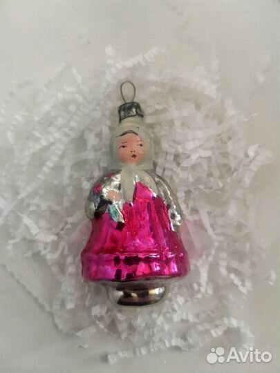 Редкая елочная игрушка 60гг