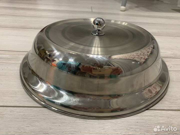 Клоша для блюд из нержавейки