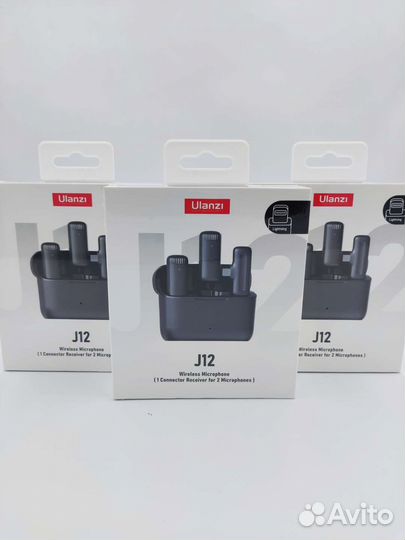 Ulanzi J12 петличные микрофоны