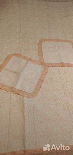 Покрывало гипюровое стёганое полутораспальное