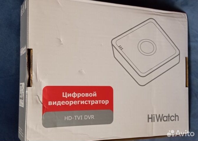 Охранный видеорегистратор на 4 камеры HiWatch DVR