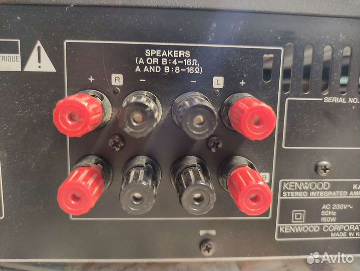 Усилитель kenwood KA-1080