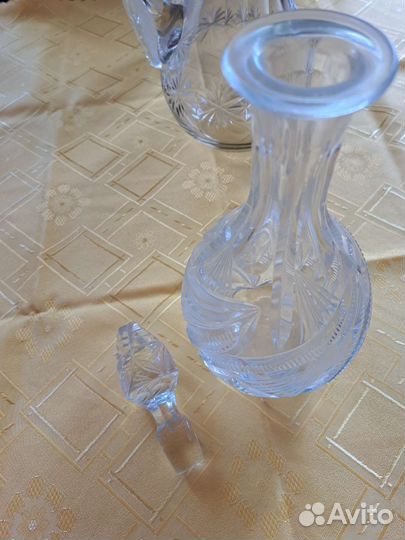 Графин хрустальный