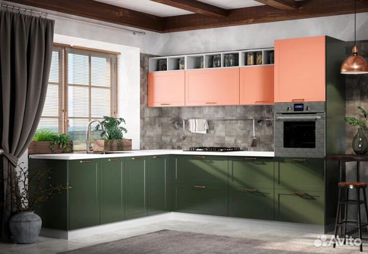 Кухня в стиле лофт
