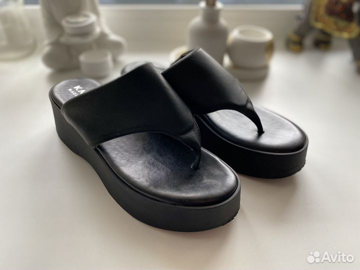 Сабо натуральная кожа босоножки