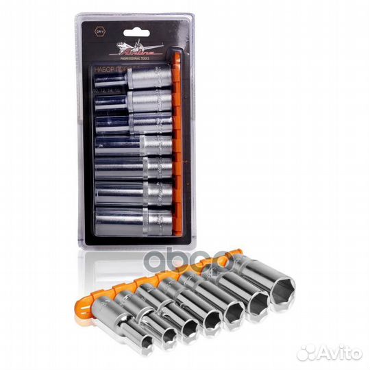 Набор головок торцевых 1/2