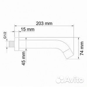 Смеситель для раковины wasserkraft Wern A42583