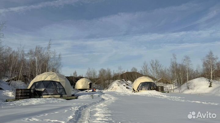 Геокупол сфера, купольный шатер диаметр 7м