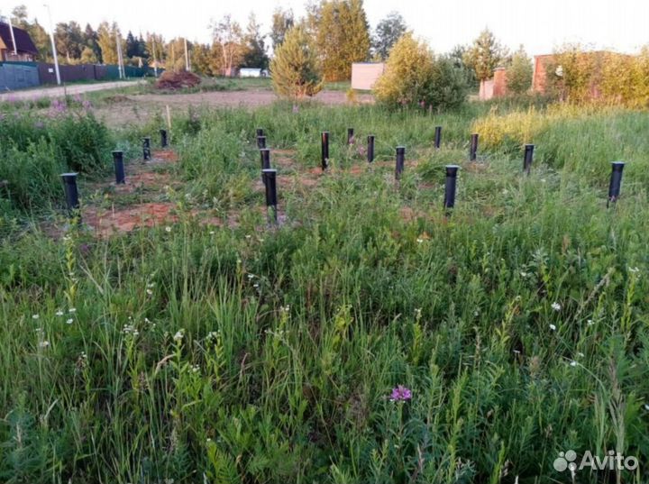 Винтовые сваи под ключ