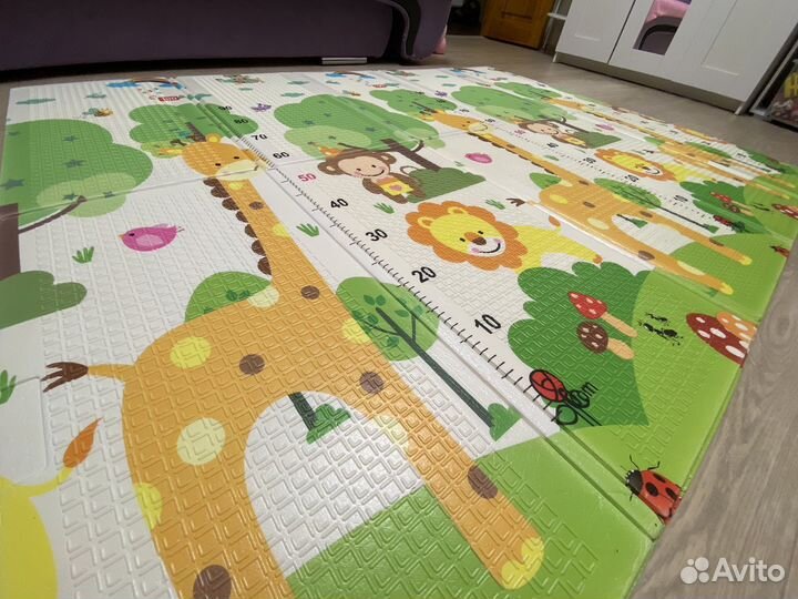 Складной детский коврик
