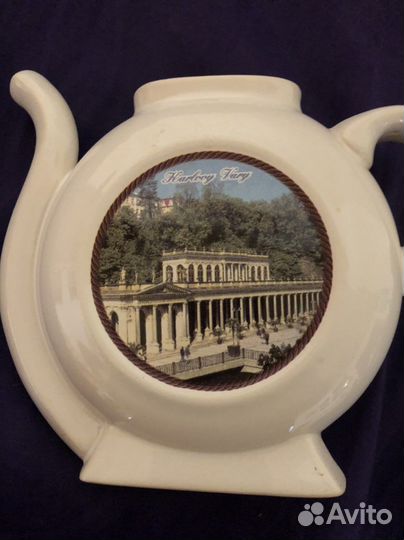 Бюветник из Карловы Вары 1996 год кружка чайник