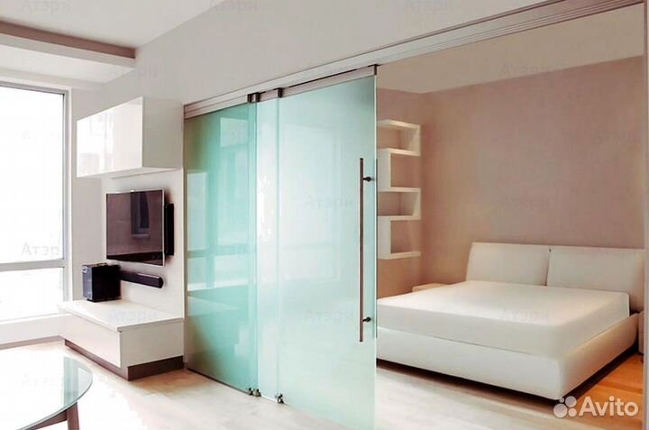 Раздвижная стеклянная дверь