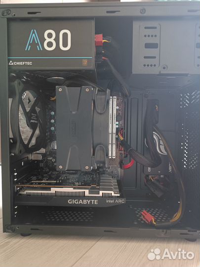 Игровой ryzen 7 2700pro/ arc310,rtx3050/ B450m/ssd