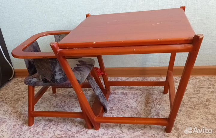 Детский стол и стул бесплатно