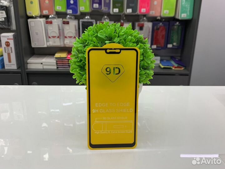 Защитное стекло Xiaomi Mi 8 lite черный