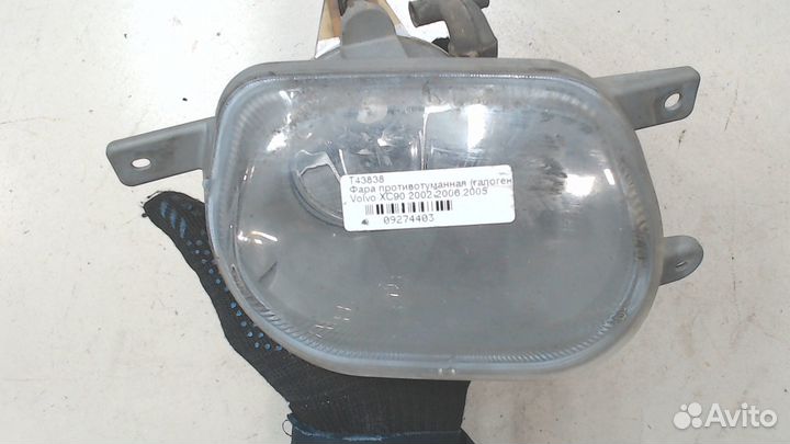 Фара противотуманная левая Volvo XC90