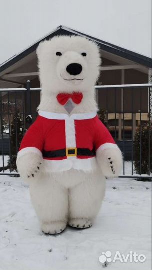 Белый Мишка костюм 2.6м