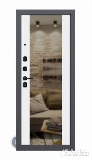 Дверь входная металлическая шумоизоляция 51Дб