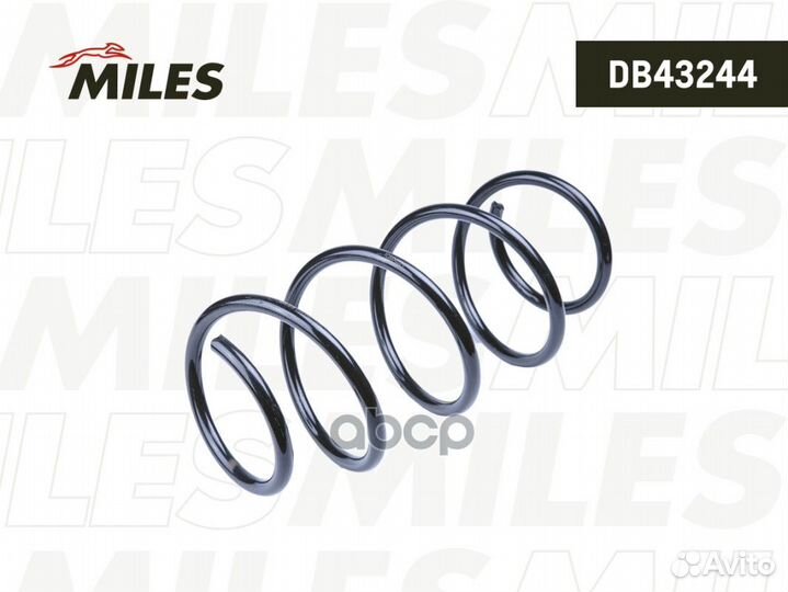 Пружина передней подвески toyota auris 1.4/1.6