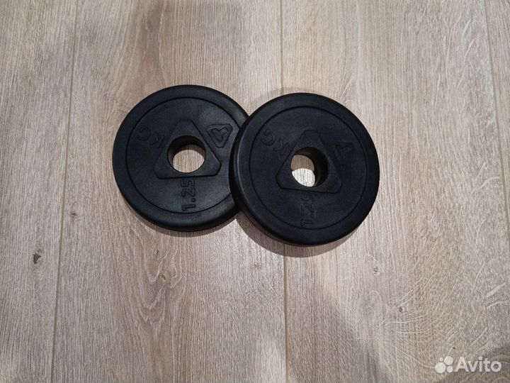 Набор: гриф с блинами