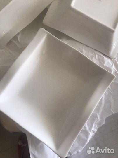 Тарелки новые